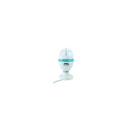 LAMPARA GIRATORIA CON CLAVIJA DE LEDS RGB PARTY LIGHT 3.7W 2988
